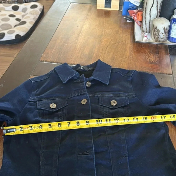 Baccini Jean jacket EUC Size Small - Picture 4 of 6